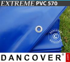 Zeildoek 10x12m PVC 570 g/m² Blauw